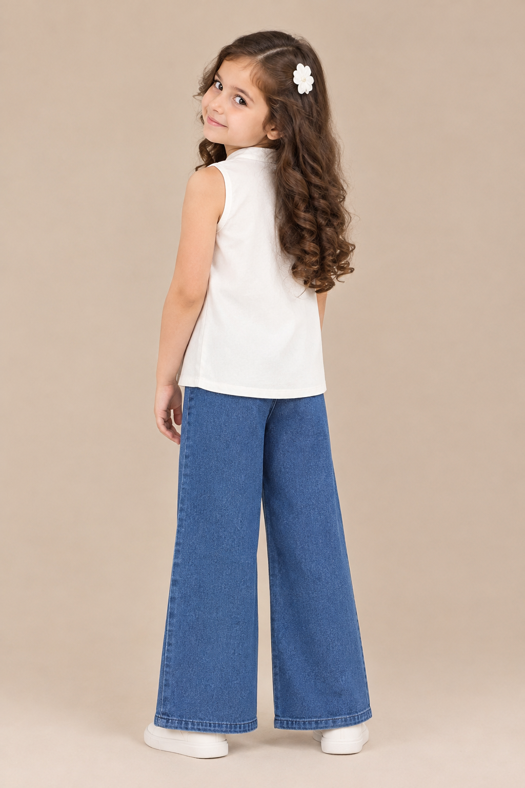 Casual denim 3-piece set