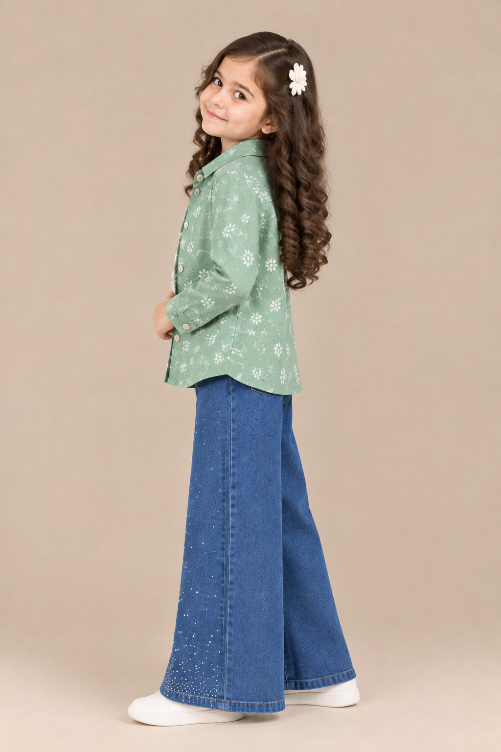 Casual Denim 3 piece set