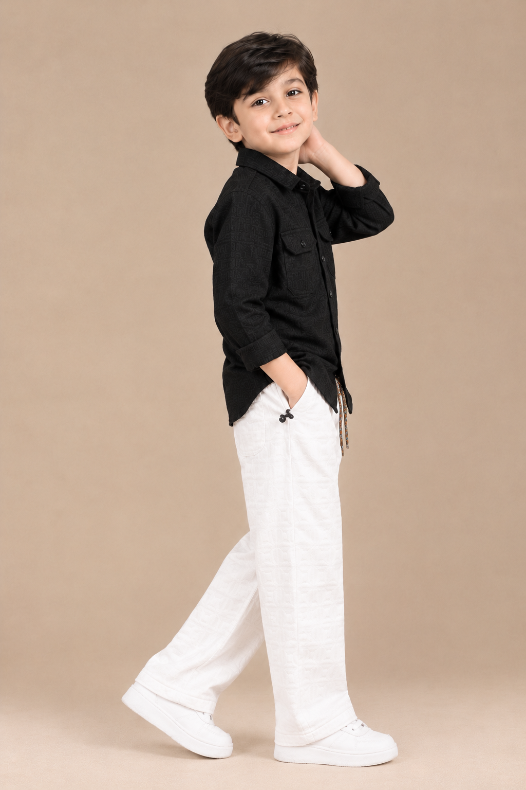 Casual Shirt & Trouser Set